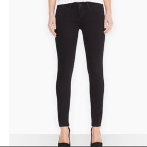 Black Levi’s 535 Denim Leggings Jeans